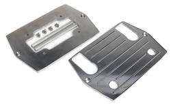 Trans-Dapt Polished Billet Optima Battery Tray Series 35/75 - Click Image to Close